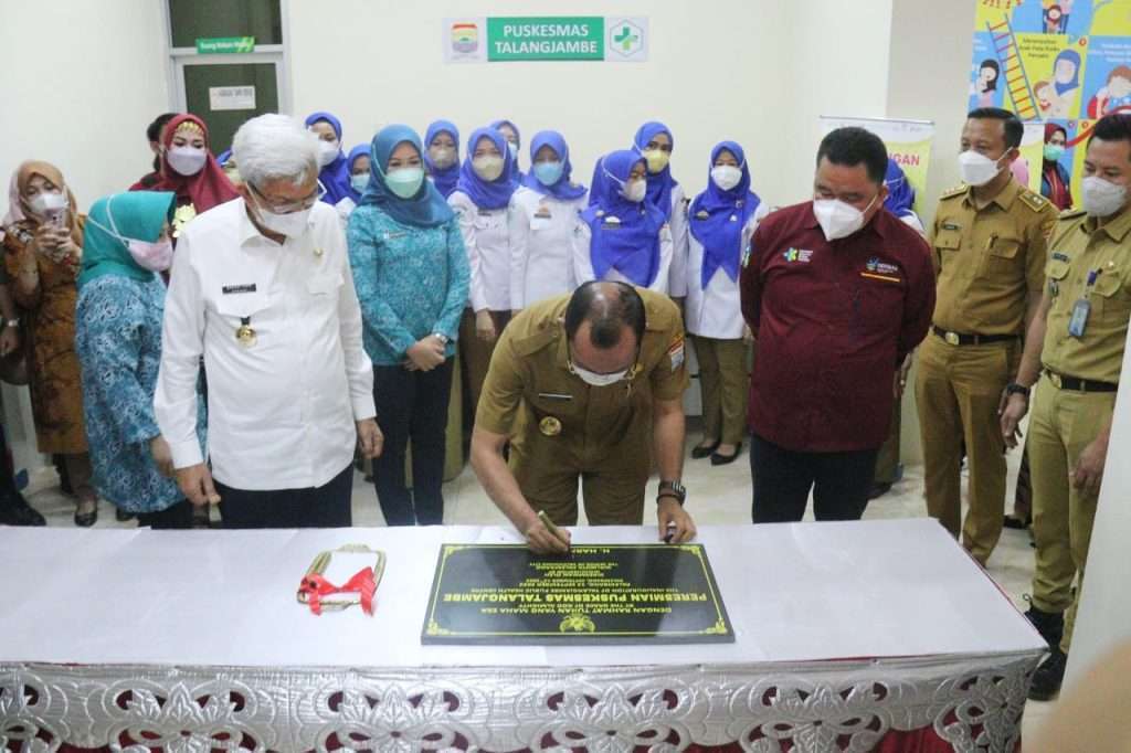 Wali Kota Palembang Harnojoyo Resmikan Puskemas