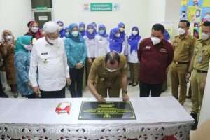 Wali Kota Palembang Harnojoyo Resmikan Puskemas