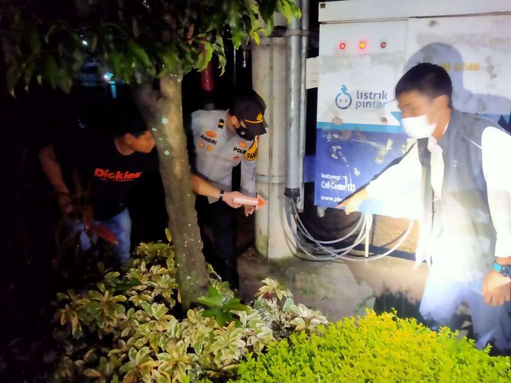 Ini dia lokasi kabel PLN di Jalan Kol H Burlian digondol maling sepanjang 72 meter