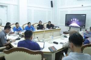 Yayasan Sampah Amal Nusantara saat audensi ke Pemkot Palembang