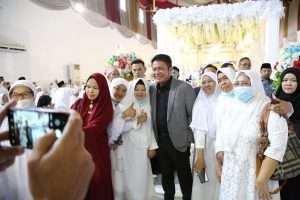 Gubernur Sumsel H Herman Deru membuka secara resmi manasik umroh akbar