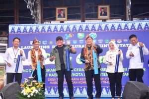 Launching Progran Desa/Kelurahan Cinta Statistik (Cantik) di OKU Timur