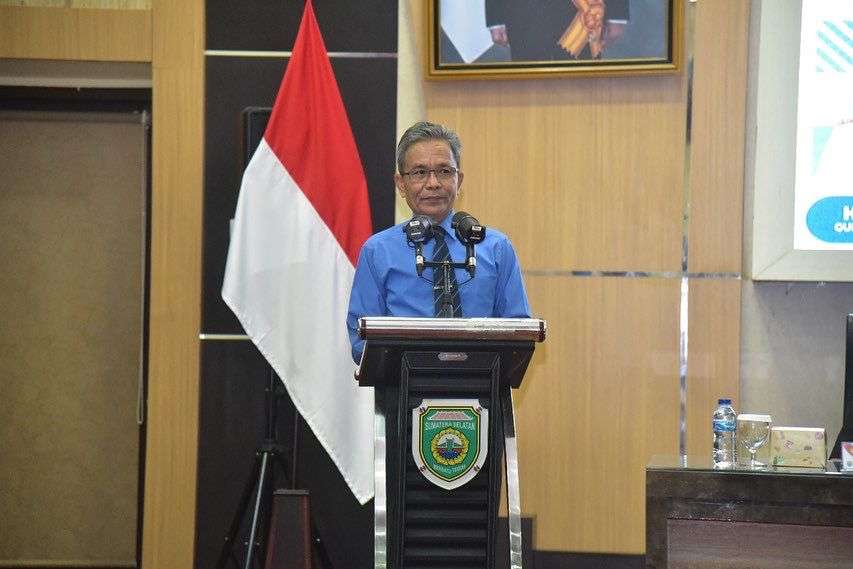 Sekretaris Daerah (Sekda) Provinsi Sumatera Selatan Ir. S.A. Supriono