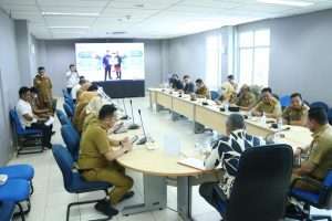 Pemkot Palembang menggelar rapat koordinasi jelang Rakernas IX Jaringan Kota Pusaka Indonesia (JKPI) pada tanggal 2-5 November 2022