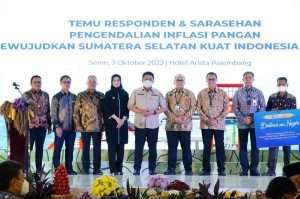 Acara Temu Responden dan Sarasehan Pengendalian Inflasi Pangan Mewujudkan Sumsel Kuat dan Indonesia Sehat