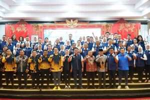 Gubernur Sumsel Herman Deru hadiri pengukuhan PBI Sumsel periode 2022-2026