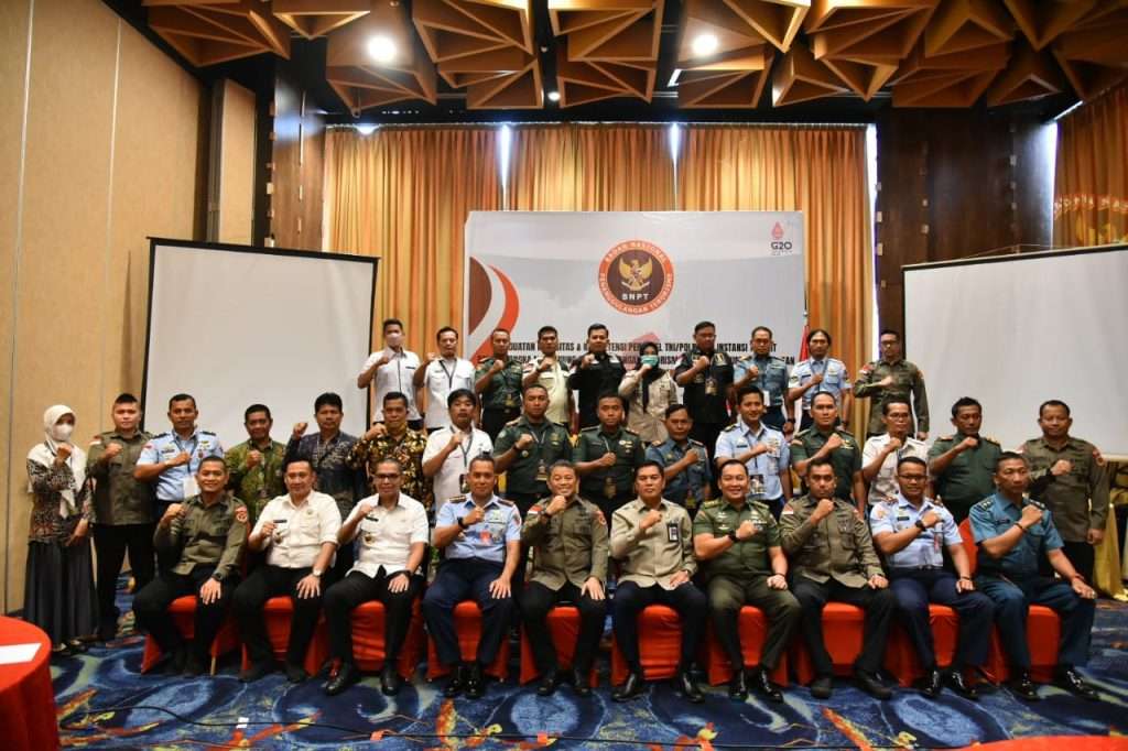 Kepala Dinas Kominfo Prov Sumsel H Achmad Rizwan SSTP, MM menghadiri Acara Penguatan Kapasitas dan Kompetensi Personel TNI/Polri