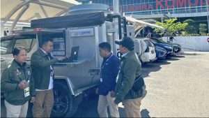 Kementerian Komunikasi dan Informatika mengamankan spektrum frekuensi radio selama perhelatan Konferensi Tingkat Tinggi ke-42 ASEAN di Labuan Bajo, Manggarai Barat, Nusa Tenggara Timur. (Foto: Dok. Kominfo)