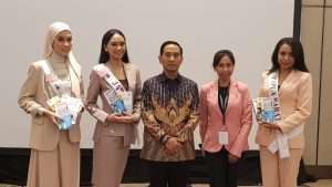 Komisi Pemberantasan Korupsi (KPK) memberikan pelatihan antikorupsi kepada 45 finalis Puteri Indonesia 2023 dalam bimbingan teknis (bimtek) di Jakarta pada Kamis (18/5). (Foto: Dok. KPK)